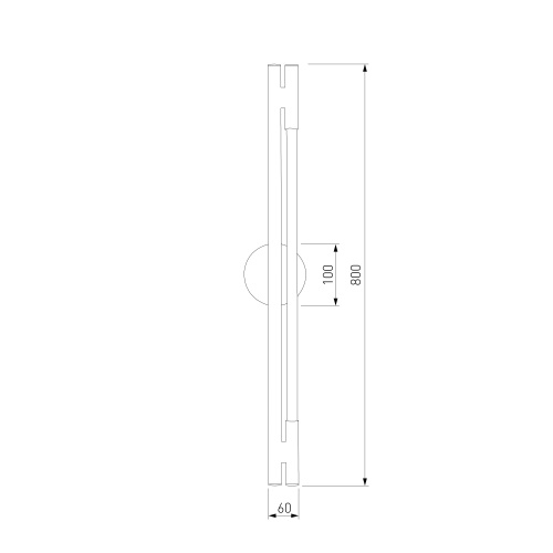Настенный светильник 50265 LED титан фото 7