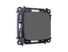 Комплект механизма 1-кл выключателя AMBRELLA VOLT OMEGA Графит мягкое касание QUANT (OP9010, VM101) MO901010