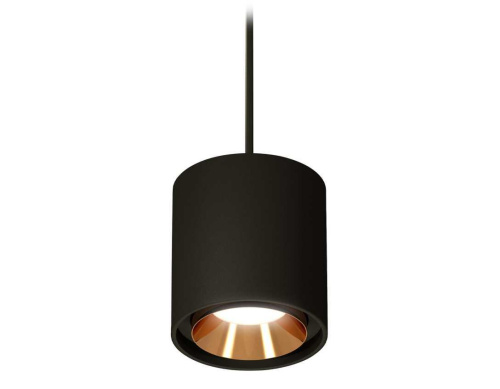 Комплект подвесного светильника Ambrella light Techno Spot XP7723001 SBK/PYG черный песок/золото желтое полированное (A2311, C7723, N7034)