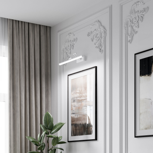 Светильник настенный светодиодный Monza белый 40128/LED белый фото 3