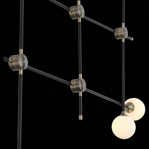 SL429.403.06 Светильник потолочный ST-Luce Черный, Золото/Белый G9 6*5W BASTONCINO фото 8