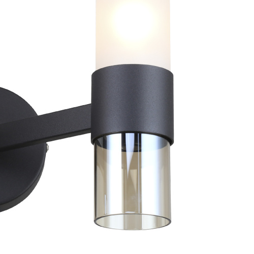 Настенный светильник Escada 1122/2A E14*40W Black фото 3