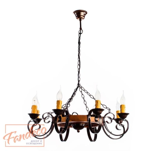 Подвесная люстра Arte Lamp TAVERNA A9520LM-8BR фото 2