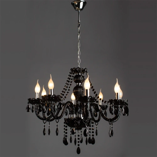 Подвесная люстра Arte Lamp TEATRO A3964LM-8BK фото 2 Подвесная люстра Arte Lamp TEATRO A3964LM-8BK фото 2