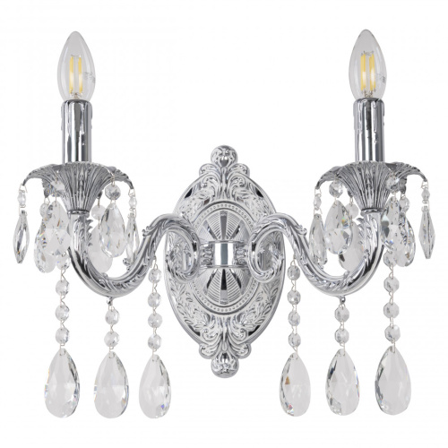 Бра с хрустальными подвесками AL7901B10/2/175 A NW Bohemia Ivele Crystal (Богемия Ивеле Кристалл)