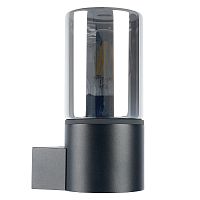 Светильник садово-парковый Feron DH1801, на стену вверх, E27 230V, черный