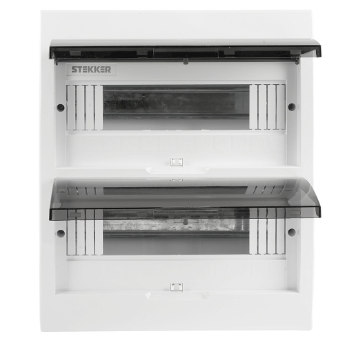 Бокс встраиваемый STEKKER EBX50-5/24-50 24 модуля, пластик, серия ArcaLight фото 4