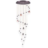 805289 Люстра COLORE LED 28х4W 5600LM КОФЕЙНЫЙ/МУЛЬТИКОЛОР 3000K