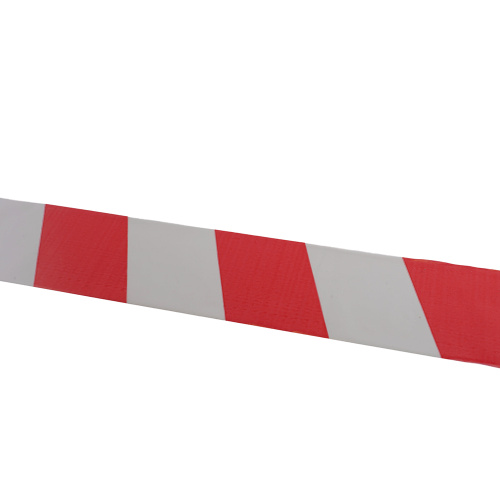 Лента оградительная, 200 п.м.х50 мм х35 мкм, STEKKER  красный,белый INTP10-50-35 фото 4