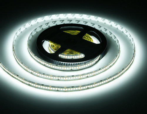 Светодиодная лента 24В 2835 240Led 22Вт/м 6500K IP20 5м фото 8
