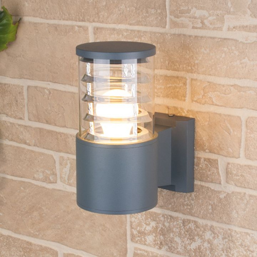 Настенный уличный светильник 1408 Techno cерый IP54 1408 Techno cерый фото 4 Настенный уличный светильник 1408 Techno cерый IP54 1408 Techno cерый фото 4