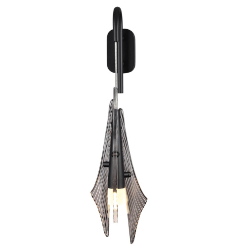 5442/6WL L-VISION ODL_EX26 059 черный/дымчатый/металл/стекло/акрил Бра LED 6W 3000K 633Лм AFALINA 5442/6WL L-VISION ODL_EX26 059 черный/дымчатый/металл/стекло/акрил Бра LED 6W 3000K 633Лм AFALINA