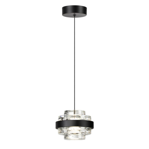5031/6L L-VISION ODL24 000 чёрный/металл/акрил Подвес LED 6W 4000K 432лм KLOT