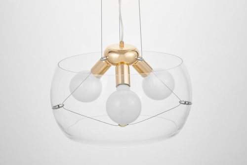 Подвесной светильник Lumina Deco Globo LDP 6018-400 PR+F.GD фото 3 Подвесной светильник Lumina Deco Globo LDP 6018-400 PR+F.GD фото 3