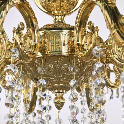 Люстра с хрустальными подвесками AL79101/10/250 B G Bohemia Ivele Crystal (Богемия Ивеле Кристалл) фото 8 Люстра с хрустальными подвесками AL79101/10/250 B G Bohemia Ivele Crystal (Богемия Ивеле Кристалл) фото 8