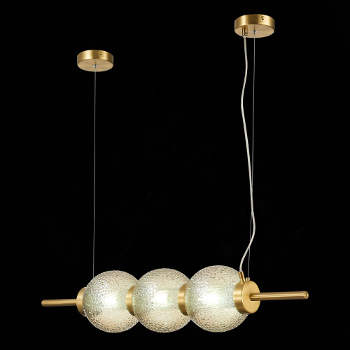 SL1155.313.03 Светильник подвесной ST-Luce Латунь/Коньячный E14 3*40W MARENA фото 8