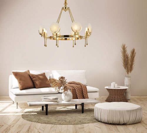 Подвесная люстра Lumina Deco Montego LDP 8010-8 F.GD фото 9 Подвесная люстра Lumina Deco Montego LDP 8010-8 F.GD фото 9