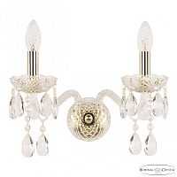 Бра хрустальные 107B/2/165 G Bohemia Ivele Crystal (Богемия Ивеле Кристалл)