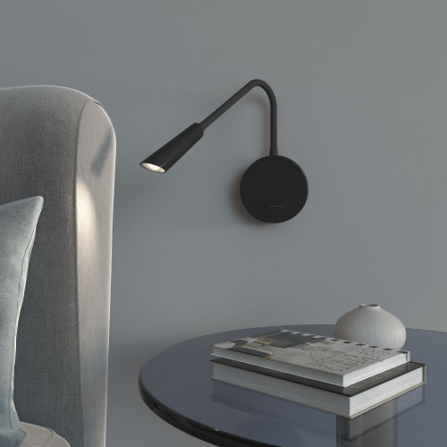 Светильник настенный светодиодный Stem 40120/LED черный фото 3