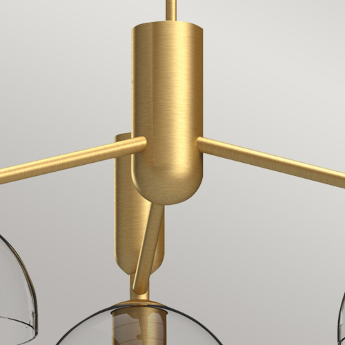 Люстра Alora Mood, Арт. ALM-JUDE3-GD-CL фото 5