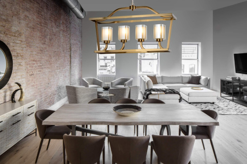 Подвесная люстра Lumina Deco Atlanta LDP 1222-4 MD фото 2