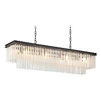 Люстра Odeon 12C/P black/frost