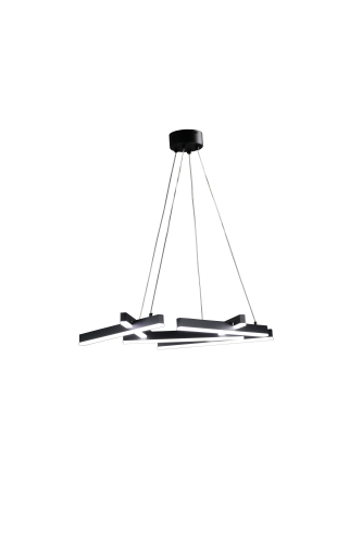 Подвесной светильник черный LED 50Вт 65см Zortes AVEN ZRS.01243.01 фото 18