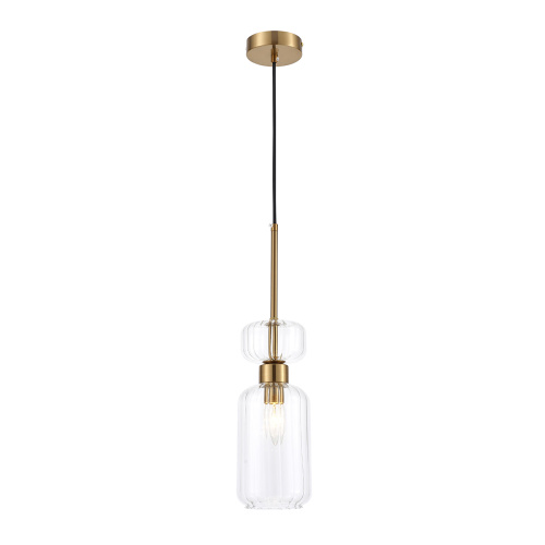 Подвесной светильник Escada 1141/1S E14*60W Antigue copper/Clear Подвесной светильник Escada 1141/1S E14*60W Antigue copper/Clear