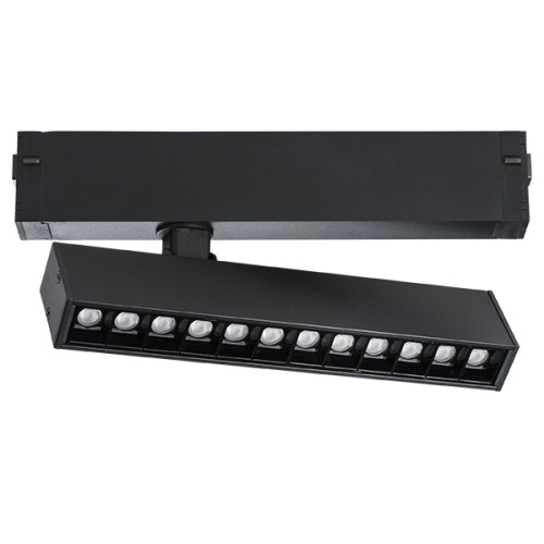 205317R Светильник д/1-фазного трека TETA LED 9W 700LM 24G ЧЕРНЫЙ PRO 3000-6000K DIM