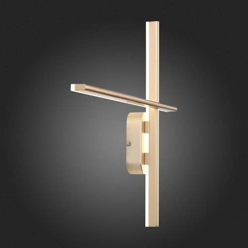 SL394.201.02 Светильник настенный ST-Luce Матовое золото/Белый LED 2*10W 4000K BASONI фото 4