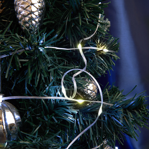 Светодиодная гирлянда Feron CL577 линейная Роса (на плоском проводе) 220V 2700К c питанием от сети фото 8