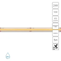 Светодиодная лента 24V 10W/m 6000К 5м IP65 Arte Lamp AQUA LANE A2432008-06-6K
