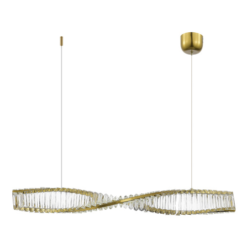 SL6205.313.01 Светильник подвесной ST-Luce Латунь/Прозрачный LED 1*21W 4000K ELICA фото 4