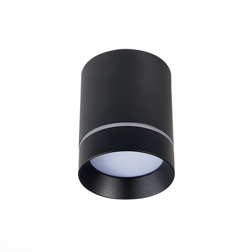 ST115.432.07 Светильник потолочный Черный LED 1*7W 3000K 490Lm Ra>90 120° IP20 D79xH100 170-240V Накладные светильники фото 2