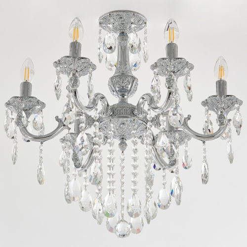 Люстра с хрустальными подвесками AL78101/6/175 B NW Bohemia Ivele Crystal (Богемия Ивеле Кристалл) фото 5 Люстра с хрустальными подвесками AL78101/6/175 B NW Bohemia Ivele Crystal (Богемия Ивеле Кристалл) фото 5