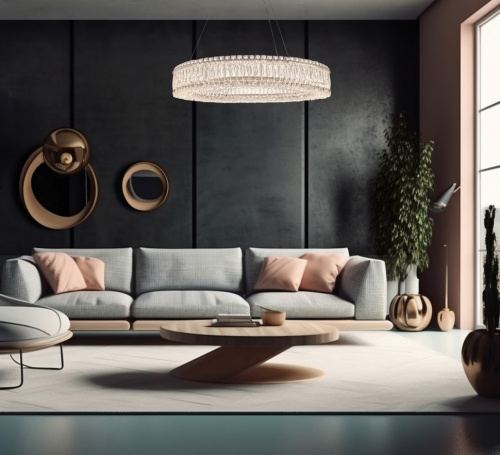 Люстра подвесная Vetto Chrome FL1054-8P фото 10