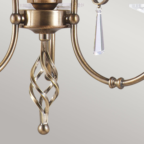 Люстра Elstead Lighting AG3-AGED-BRASS фото 4 Люстра Elstead Lighting AG3-AGED-BRASS фото 4
