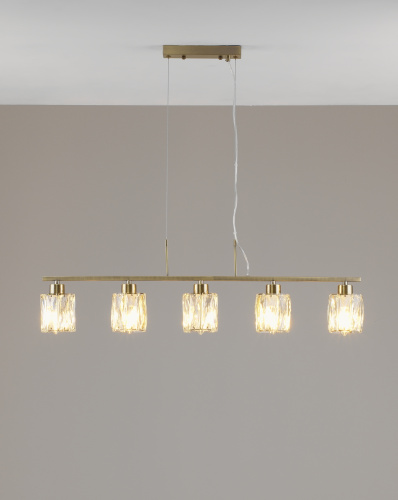 Люстра подвесная Moderli V11683-5P Prismique фото 5 Люстра подвесная Moderli V11683-5P Prismique фото 5