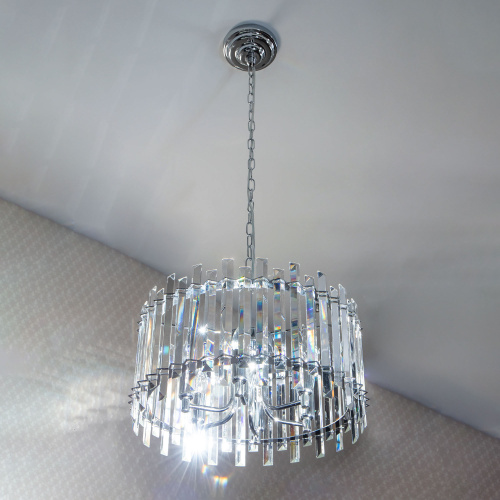 Citilux Ингвар CL334161 Люстра подвесная хрустальная Хром фото 15 Citilux Ингвар CL334161 Люстра подвесная хрустальная Хром фото 15