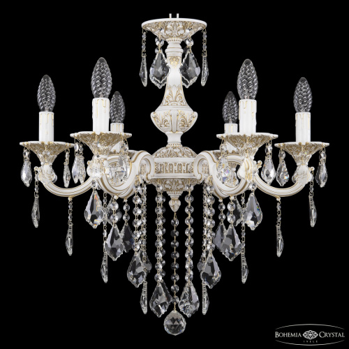 Люстра с хрустальными подвесками AL78101/6/175 B WMG Leafs Bohemia Ivele Crystal (Богемия Ивеле Кристалл) Люстра с хрустальными подвесками AL78101/6/175 B WMG Leafs Bohemia Ivele Crystal (Богемия Ивеле Кристалл)