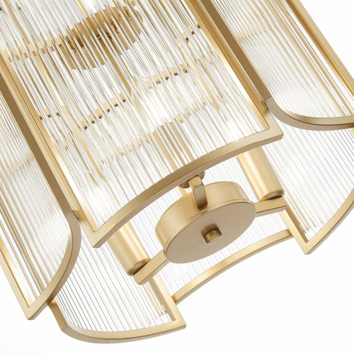 SL1234.203.08 Люстра подвесная ST-Luce Шампань/Прозрачный, Шампань E14 8*60W COSENZA фото 2