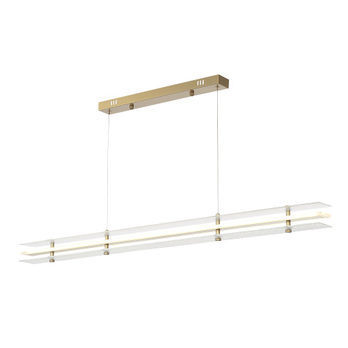 SL6245.223.01 Светильник подвесной ST-Luce золотистый/Прозрачный LED 1*30W 4000K FAGY фото 4