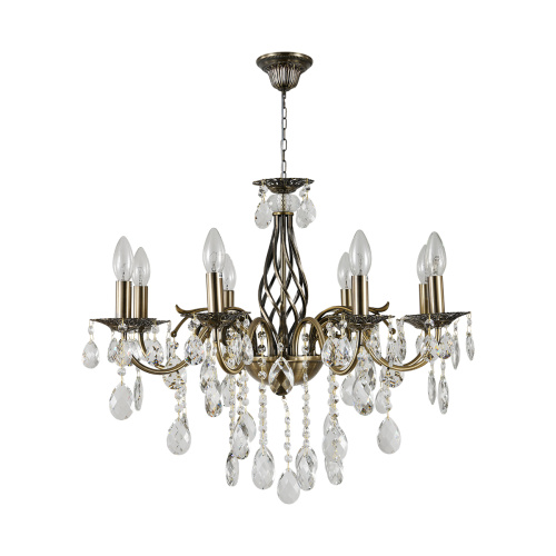 Подвесной светильник Escada 2107/8P E14*40W Antique Brass фото 5