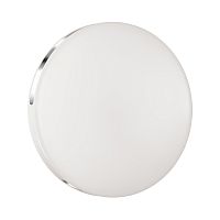 3040/DL PALE SN 000 Светильник пластик/белый/хром LED 48Вт 4000К D400 IP43 VALE