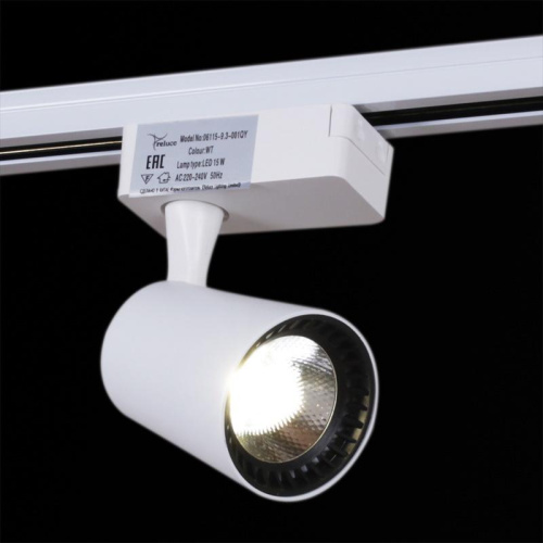 Трековый светильник Reluce 06115-9.3-001QY LED15W WT фото 4