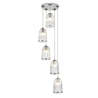 Подвесной светильник 11046/5P Chrome