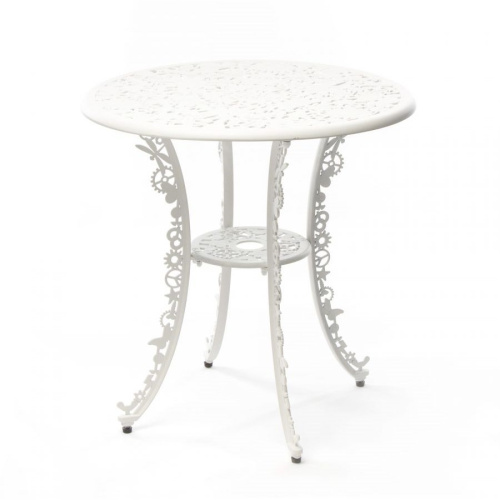 Обеденный стол Aluminium White