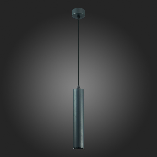 ST151.403.01 Светильник подвесной Черный GU10 1*50W  IP20 D54xH290 220V Без ламп Подвесные светильники фото 3