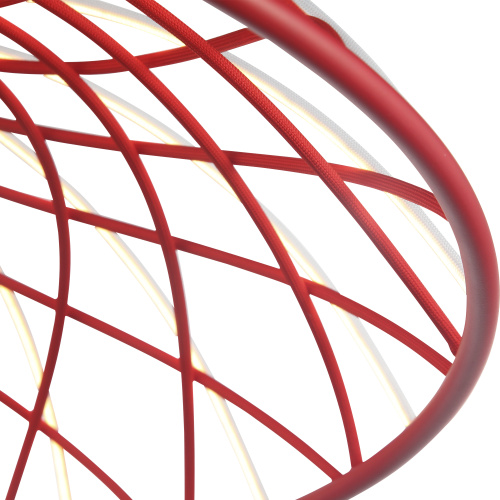 SL6016.603.01 Светильник подвесной ST-Luce Красный/Красный LED 1*20W 3000K BOUND фото 5