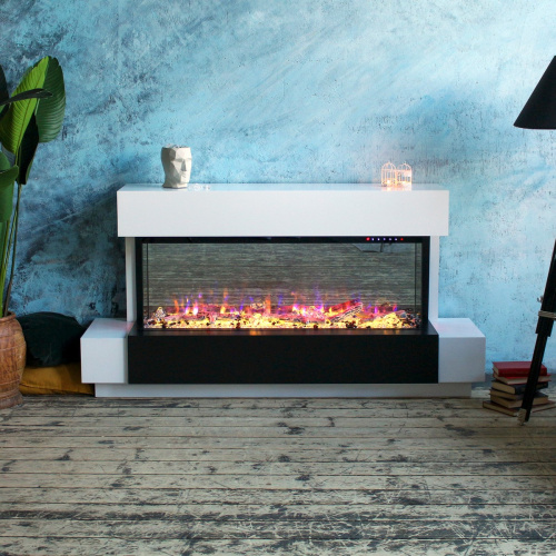 Электрокамин RealFlame Houston 50 WT с очагом Onyx 50 фото 5 Электрокамин RealFlame Houston 50 WT с очагом Onyx 50 фото 5